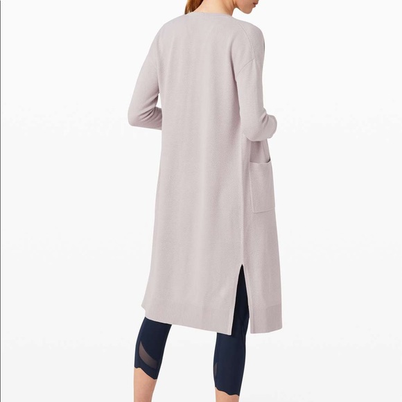 lunar lengths wrap sweater